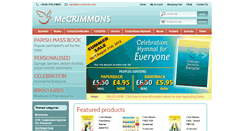 Desktop Screenshot of mccrimmons.com